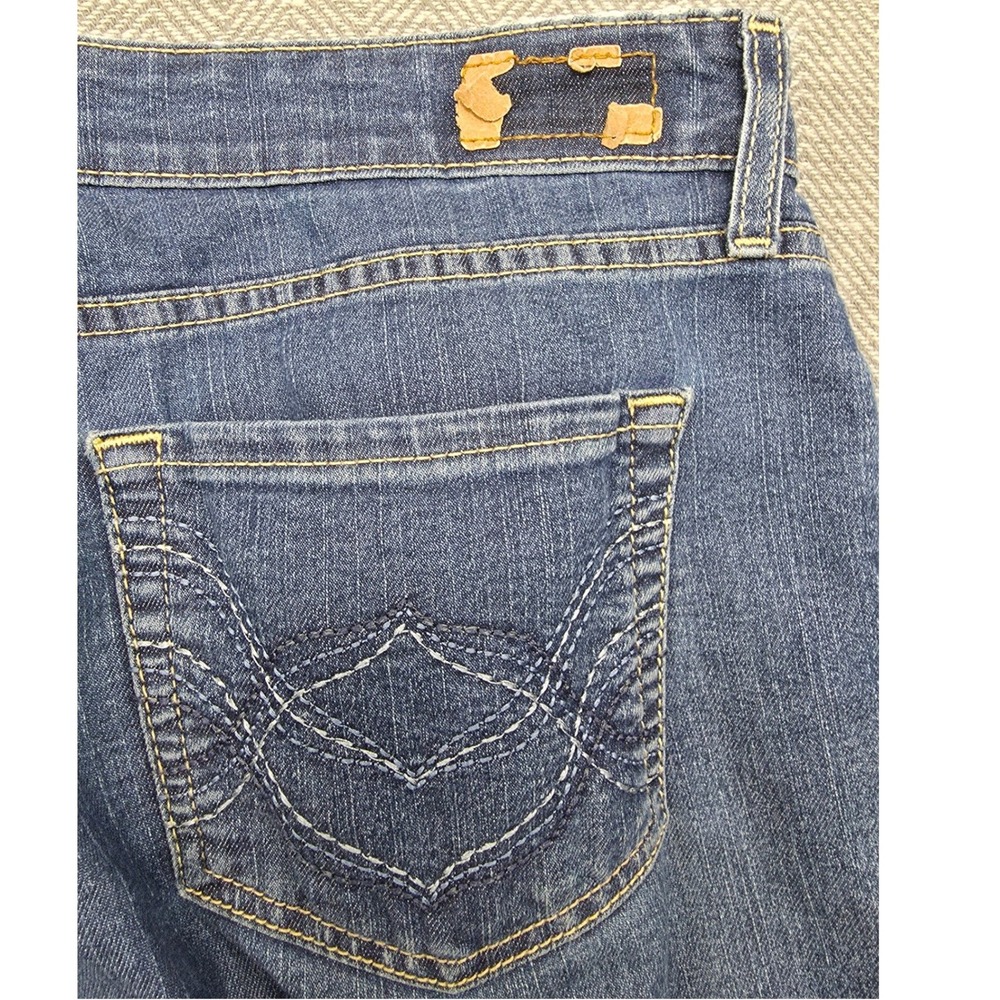 Signature by Levi Strauss &‎ Co Modern Bootcut Jeans Medium Wash Blue Size 12M - Picture 7 of 11